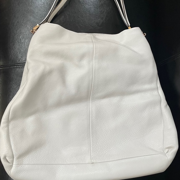 Coach Madison Phoebe Ivory Leather Shoulder Bag - Picture 3 of 8